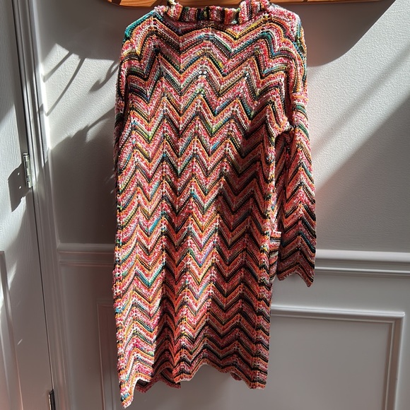 ❤️🧡Women’s Altard State Chevron Multicolor Long Cardigan💙💛 - Picture 4 of 4